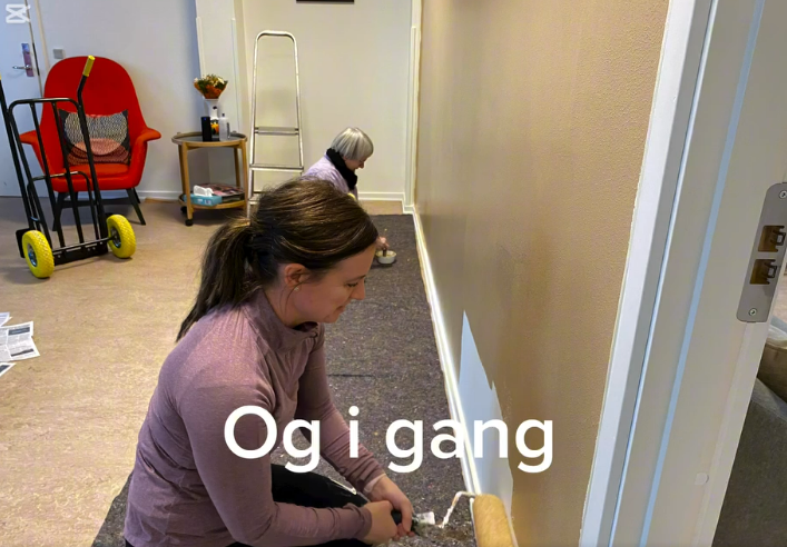 Maler mit nye lokale